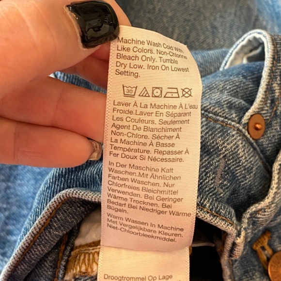 Madewell The Perfect Vintage Jean Blue 33909 - Picture 14 of 16